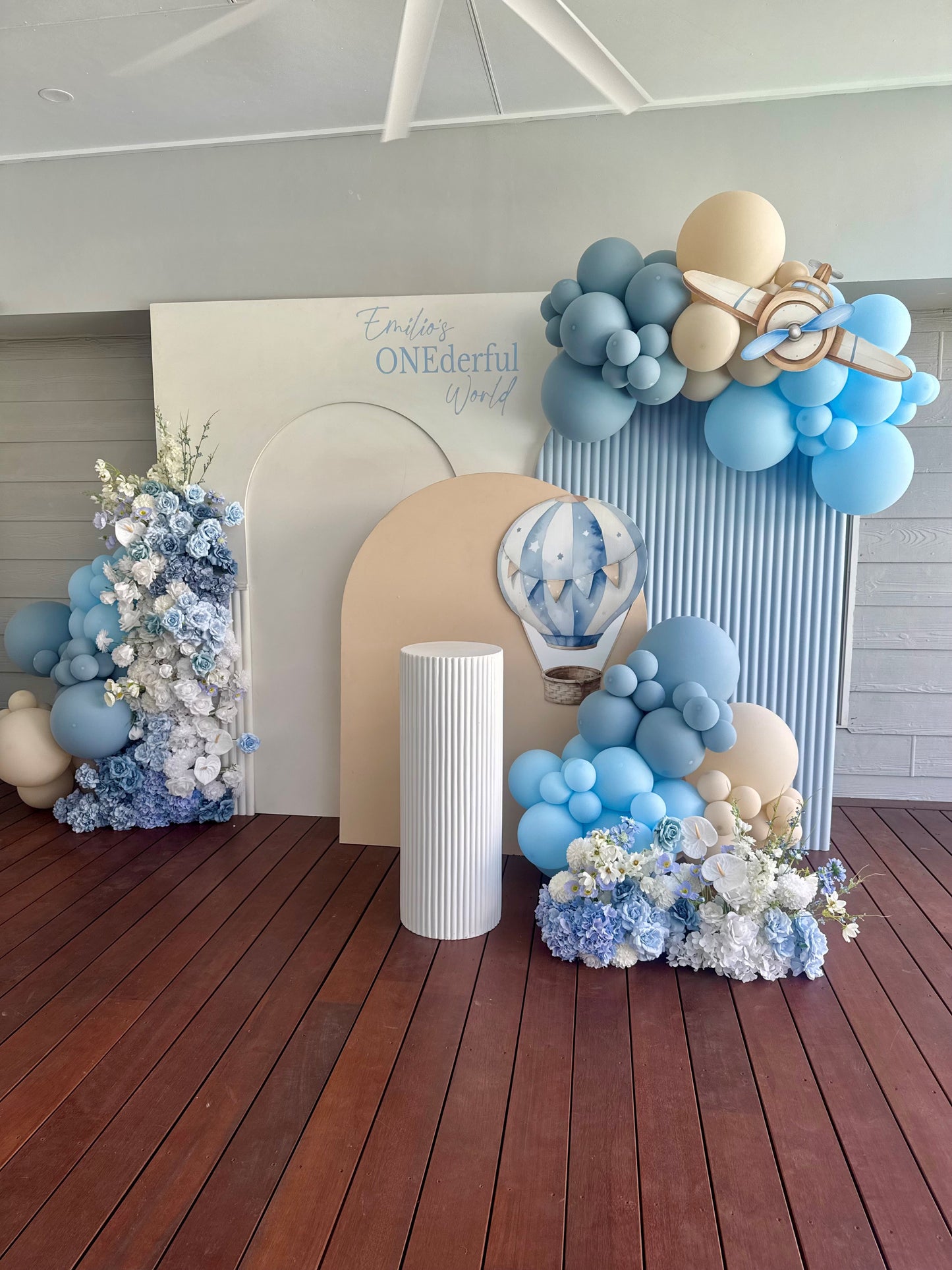 Hot Air Balloon Backdrop Package