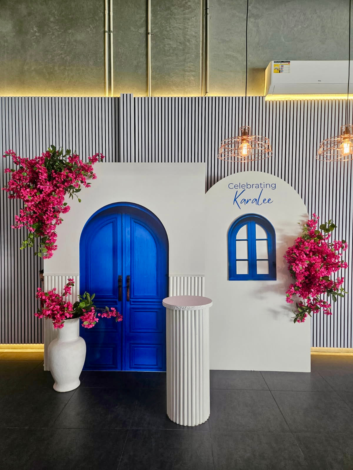 Santorini Backdrop Package