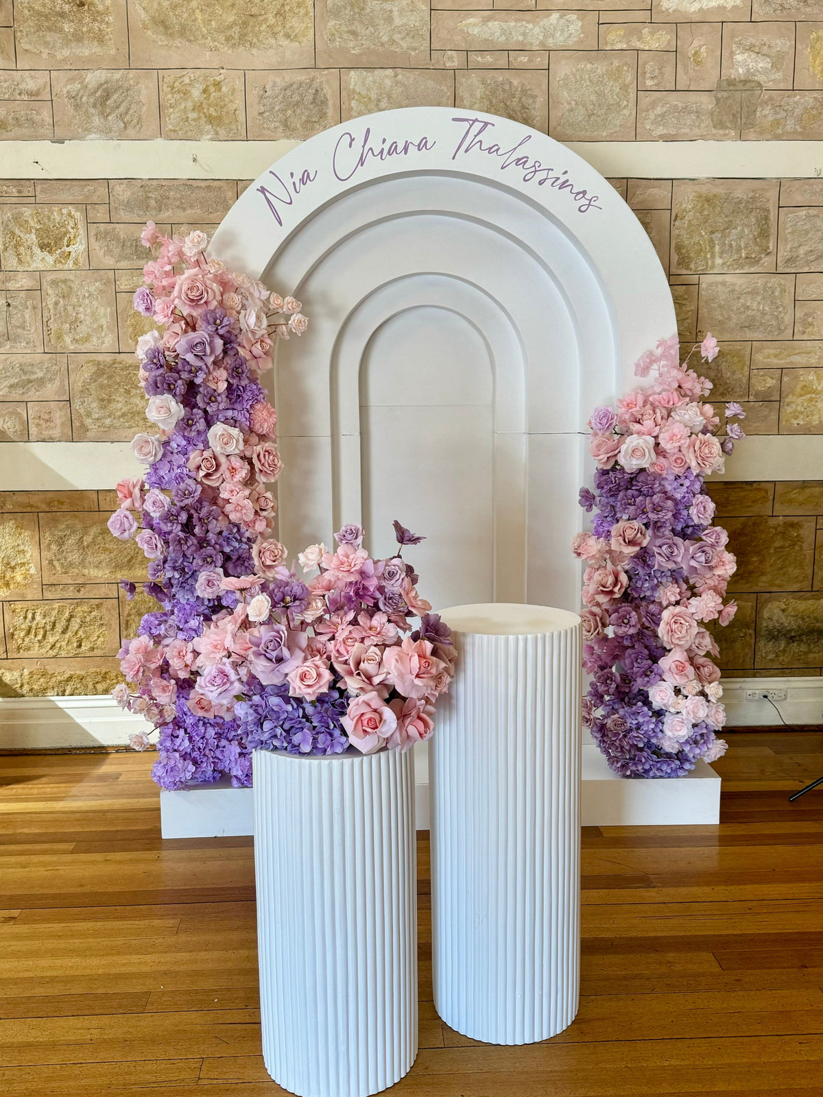 Arch Backdrop Examples 3D Arch Backdrop – Perfect Affair Events and Giftables