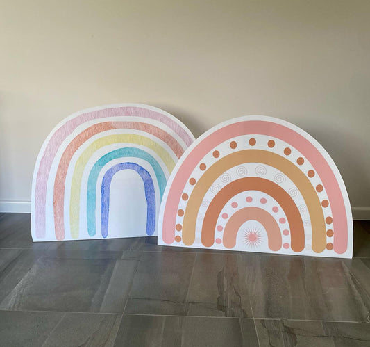 Rainbow Party Cut Outs