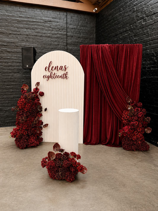 Backdrop Packages with Draping