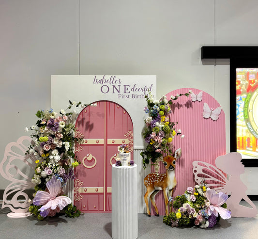 Fairy Garden Backdrop Package