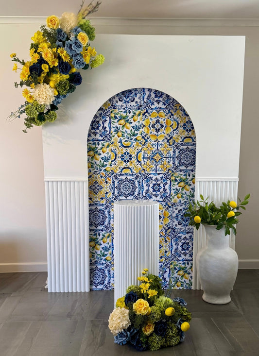 Positano Backdrop Package