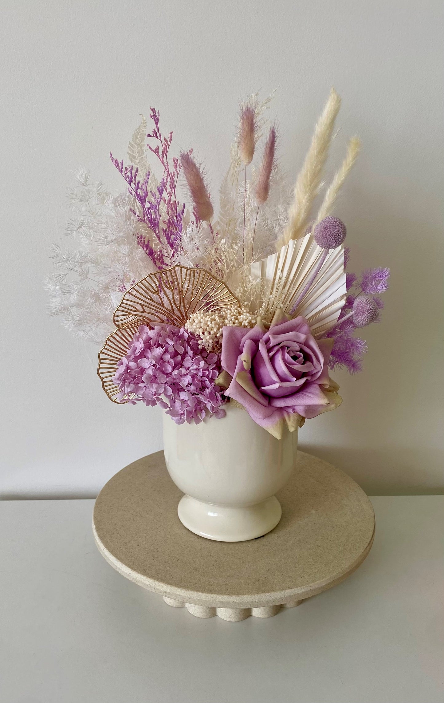 Lilac Bliss- Everlasting Floral Arrangement (Medium)