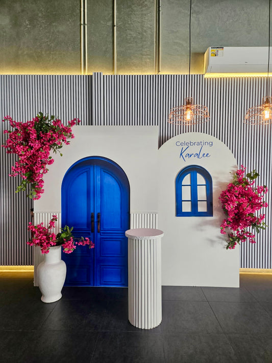 Santorini Backdrop Package